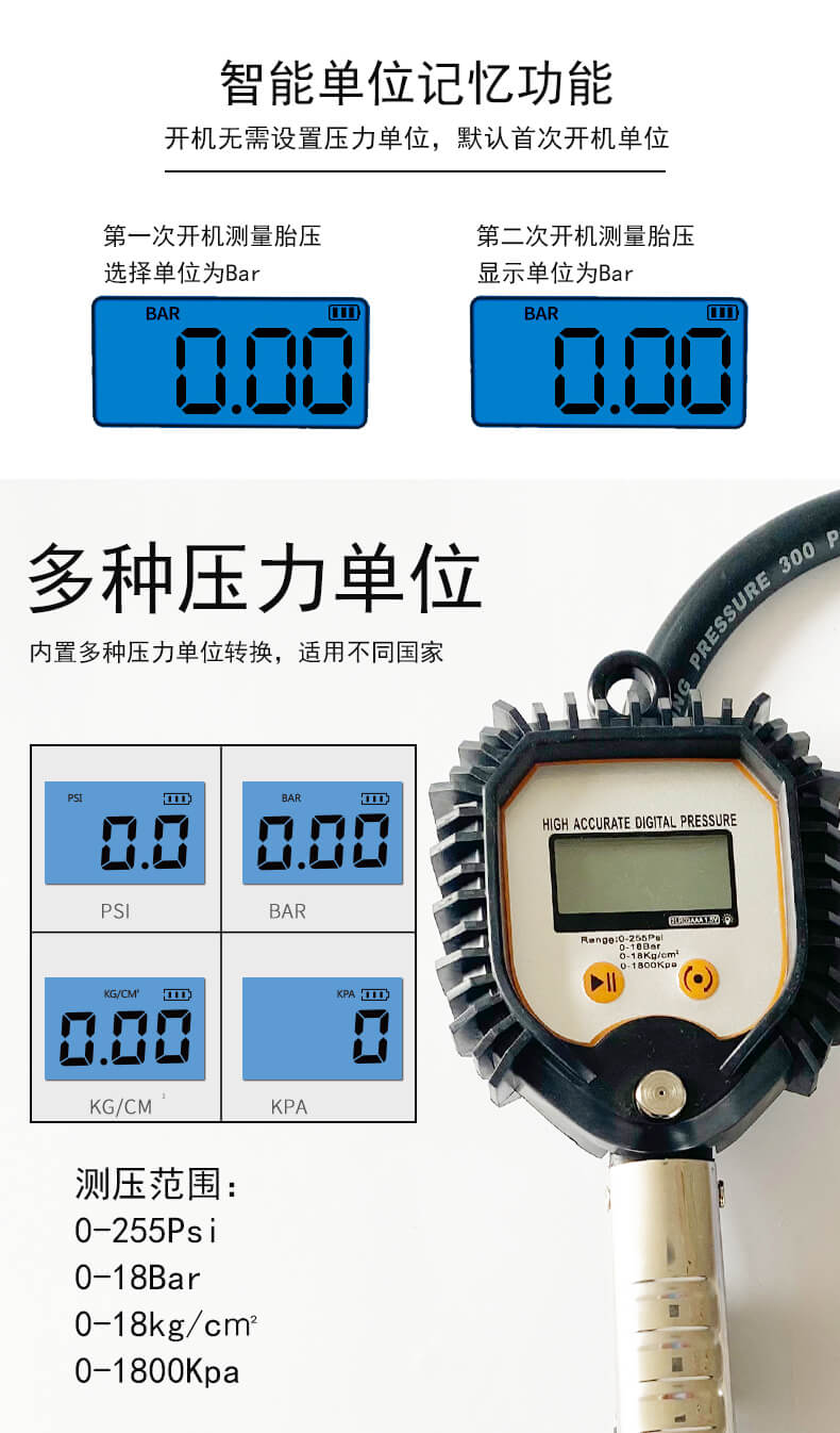 BW-001高精度胎压表