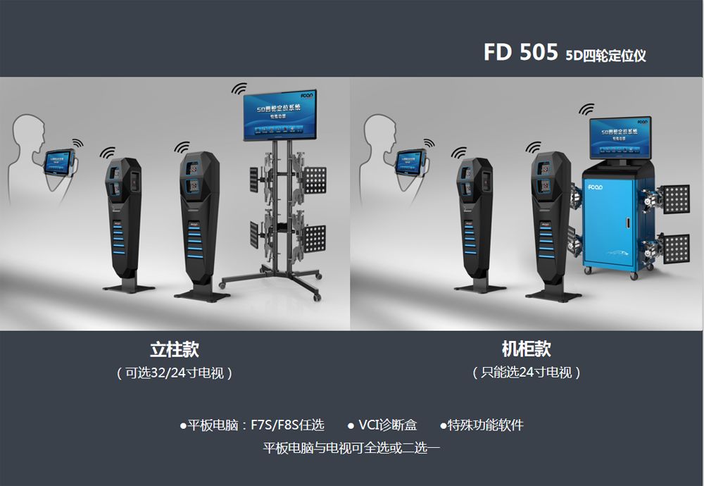 5D四轮定位仪